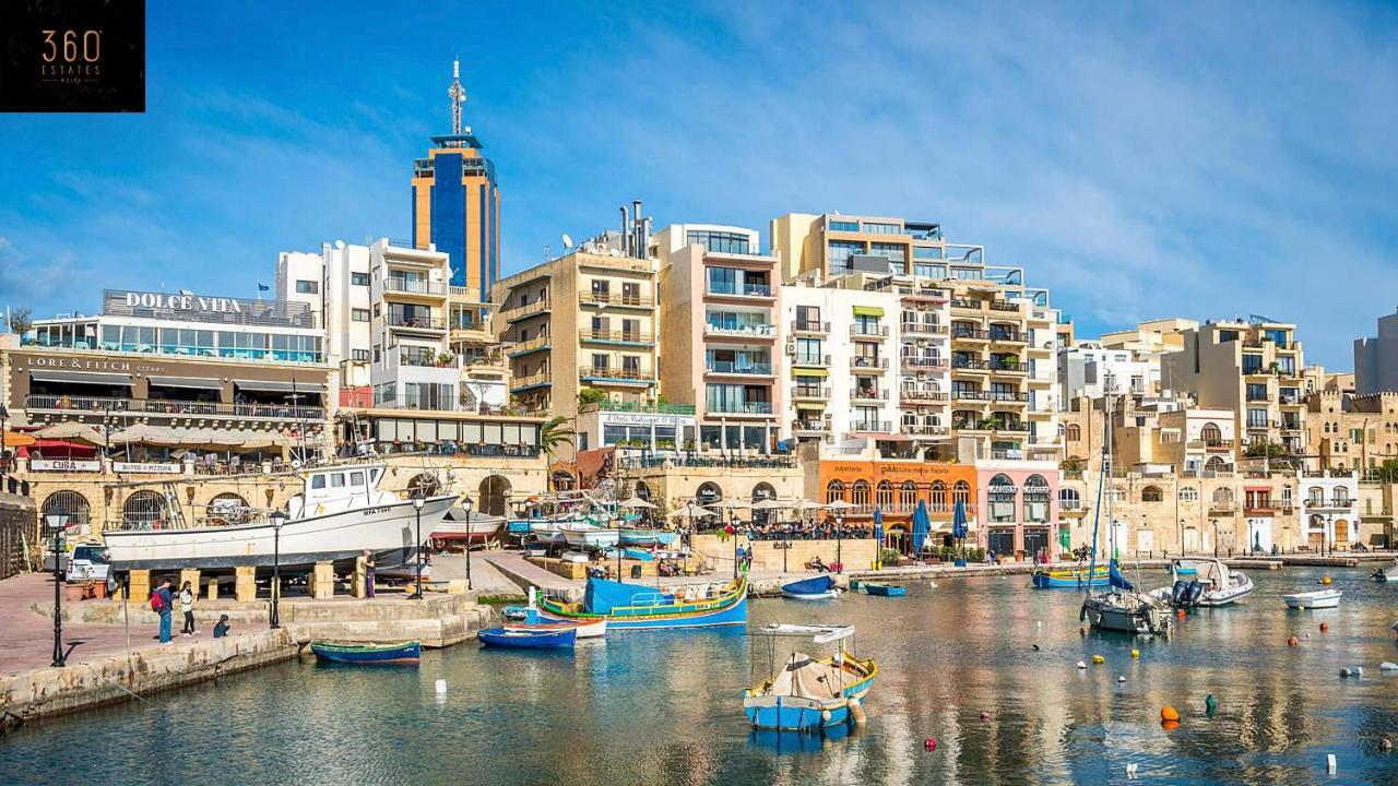 Centre Paceville Apt With Terrace, Bbq & Wifi By 360 Estates San Ġiljan Exterior foto